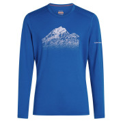 Icebreaker Men Mer 200 Oasis LS Crewe Rising Light férfi funkcionális póló