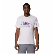 Columbia Path Lake™ Graphic Tee II férfi póló fehér/lila White, Brush With Nature