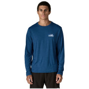 Patagonia M's L/S Cap Cool Daily Shirt - '73 Skyline férfi póló