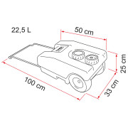 Fiamma Roll Tank 23 F víztartály