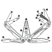 Multitool Leatherman Wingman