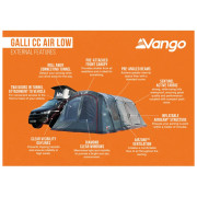 Vango Galli CC Air Low elősátor