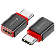 Swissten Dataguard With Data Blocking USB-C (Male) / USB-C (Female) adapter