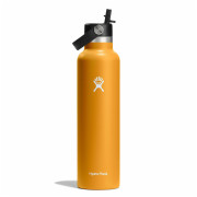 Hydro Flask Standard Flex Straw Cap 21 OZ termosz fekete/narancs FOSSIL