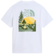 The North Face M Pitch A Tent Relaxed Ss Tee férfi póló fehér TNF WHITE