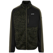 Regatta Oakar férfi pulóver zöld OliveNgt/Blk