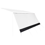 Bo-Camp Front wall sun protect 3,5 x 2,25 m oldal-fal szürke Grey