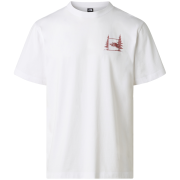 The North Face Camping Relaxed Short Sleeve Tee-Graph férfi póló fehér TNF WHITE
