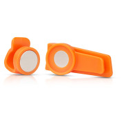 Source Magnetic clip ivócső mágnes narancs