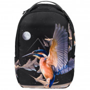 Baagl eARTh Kingfisher by Caer8th városi hátizsák fekete