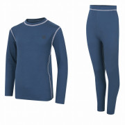 Dare 2b Pow II Baselayer Set gyerek funkcionális szett sötétkék MoonLt Denim