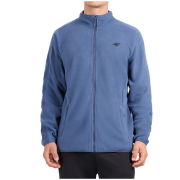 4F Fleece M511 férfi pulóver kék Denim