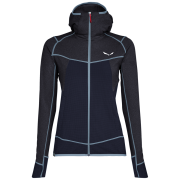 Női pulóver Salewa Puez Hybrid PL W FZ sötétkék