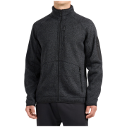 4F Fleece M485 férfi pulóver szürke Deep Black Melange