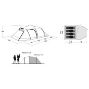 Outwell Earth 4 Plus túrasátor