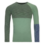 Férfi póló Ortovox Merino Competition Long Sleeve M zöld/világosszöld