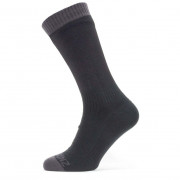 SealSkinz Wiveton vízálló zokni fekete/szürke