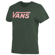 Női póló Vans Wm Flying V Crew Tee zöld