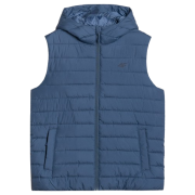 4F Vest Jacket M225 férfi mellény kék DENIM