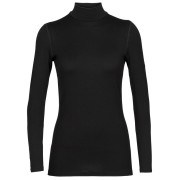 Icebreaker W 260 Tech LS Turtleneck női póló fekete Black