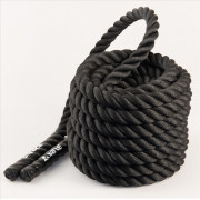 Posilovací lano Yate 12m x 3,8cm fekete