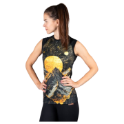 Drexiss Full Golden Summit Coolmax női atléta fekete/sárga