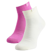 4F Socks Cas F395 (2Pack) zokni fehér/rózsaszín MULTICOLOUR