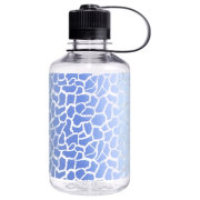 Nalgene Narrow Mouth Animal Print 500 ml kulacs kék/fehér Clear Rainbow Giraffe