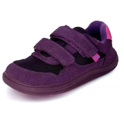 Bugga Safi Dark Purple gyerek barefoot cipők egész éves használatra