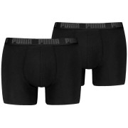 Puma Everyday Basic Boxer 2P férfi boxer fekete black / black