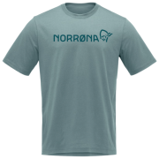 Norrona 29 cotton Norrøna viking T-shirt férfi póló világoskék Trooper