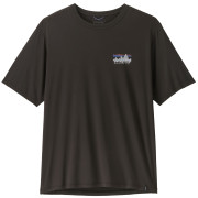 Patagonia Men's Capilene Cool Daily Shirt - '73 Skyline férfi póló fekete Black