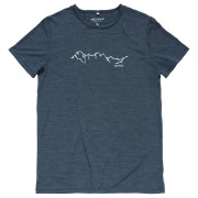 Devold Active "Skyline" Tee Man férfi póló sötétkék NIGHT