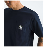 The North Face M Mountain Logo Relaxed S/S Pocket Tee férfi póló
