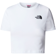 The North Face Essential Cropped Slim Short Sleeve Tee női póló fehér TNF WHITE