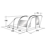 Outwell Rockwell 3 (2017) sátor