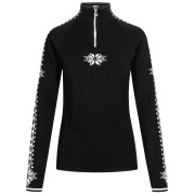 Dale of Norway Geilo Fem Sweater női pulóver fekete/fehér Black Offwhite