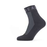 SealSkinz Dunton vízálló zokni fekete/szürke