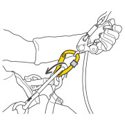 Petzl Rollclip Z Screw-Lock csiga