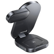 Swissten MagBase 3-in-1 vezeték nélküli töltő