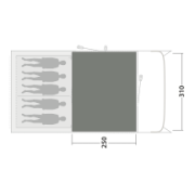 Outwell Cozy Carpet Denver 5 sátorszőnyeg