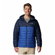 Columbia Powder Lite™ II Hooded Jacket férfi dzseki kék Mountain Blue, Collegiate Navy