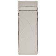 Sea to Summit Silk Blend Sleeping Bag Liner - Rectangular w/ Pillow Sleeve hálózsák bélés világosszürke Moonstruck Grey