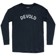 Devold Classic Legacy Ls Man férfi funkcionális póló fekete Ink