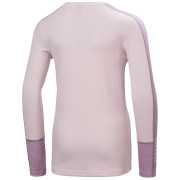 Helly Hansen Jr Lifa Merino Midweight Set Purple Clay gyerek funkcionális szett