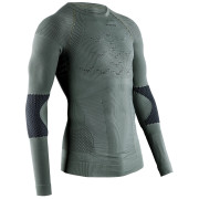 X-Bionic X-Plorer Energizer 4.0 Shirt Lg Sl férfi funkcionális póló zöld olive green/antracite