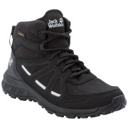 Jack Wolfskin Woodland 2 Texapore Mid M férficipő fekete black