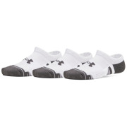 Under Armour New Y UA Perf Tech 3Pk Ns White gyerek zokni fehér White / White / Jet Gray