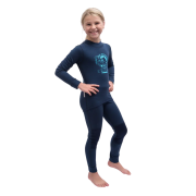 Sensor Merino DF Planet Deep Blue gyerek funkcionális felső