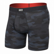 Saxx Multi-Sport Mesh Boxer Brief Fly boxeralsó szürke/fekete remote camo-faded black